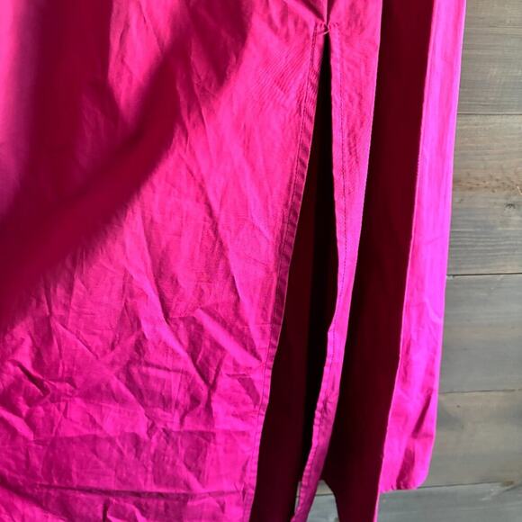 New EN SAISON | Womens Celia Sleeveless Midi Dress Magenta Pink Size Small - Picture 6 of 7